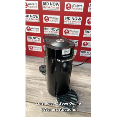 7647 - NESPRESSO VERTUO COFFEE MACHINE / MISSING WATER TANK / POWERS UP, SIGNS OF USE / H73