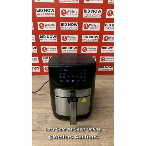 6060 - GOURMIA 6.7L DIGITIAL AIR FRYER / PRE-SET 10 ONE-TOUCH COOKING FUNCTIONS / FRYFORCE 360� TECHNOLOGY ... 