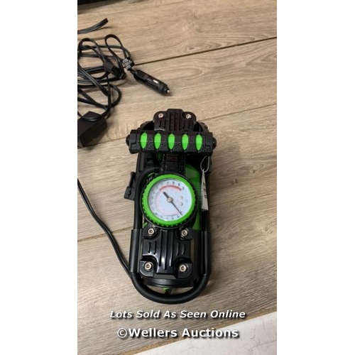 6063 - BON AIRE TC12CUK 12V INFLATOR / UNTESTED / MINIMAL SIGNS OF USE / A42