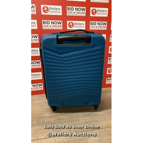 6096 - AMERICAN TOURISTER JET DRIVER 55CM CARRY ON HARDSIDE SPINNER CASE / COMBINATION UNLOCKED / WHEELS, H... 