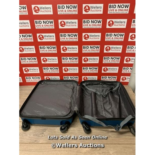 6096 - AMERICAN TOURISTER JET DRIVER 55CM CARRY ON HARDSIDE SPINNER CASE / COMBINATION UNLOCKED / WHEELS, H... 