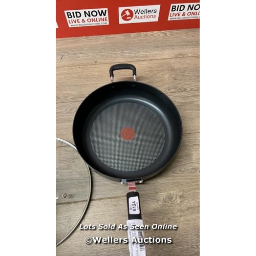 6124 - TEFAL DEEP SAUTE PAN 4.7L / MINIMAL SIGNS OF USE / A32