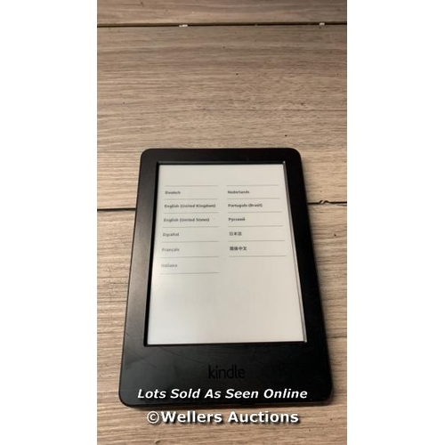 7093 - AMAZON KINDLE - 7TH GEN (2014) / WP63GW / RESTORED TO FACTORY DEFAULTS / G11