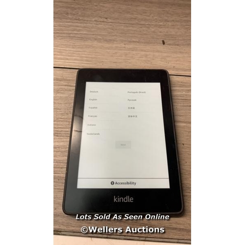 7100 - AMAZON KINDLE PAPERWHITE / RESTORED TO FACTORY DEFAULTS / G11