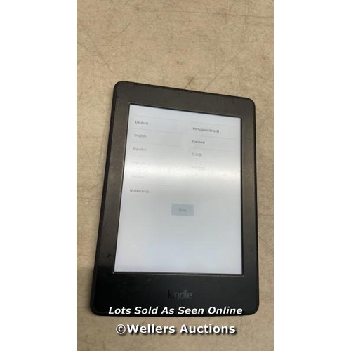 7101 - AMAZON KINDLE PAPERWHITE / RESTORED TO FACTORY DEFAULTS / G11