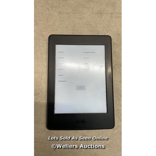 7103 - AMAZON KINDLE PAPERWHITE / DP75SDI / RESTORED TO FACTORY DEFAULTS / G11