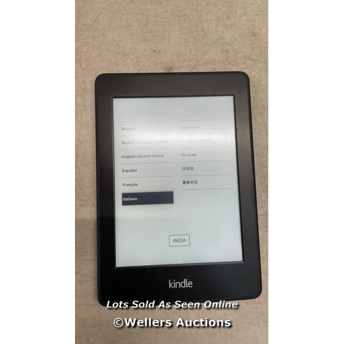 7107 - AMAZON KINDLE PAPERWHITE / DP75SDI / RESTORED TO FACTORY DEFAULTS / G11