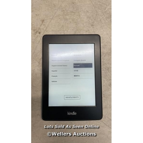 7109 - AMAZON KINDLE PAPERWHITE / DP75SDI / RESTORED TO FACTORY DEFAULTS / G11