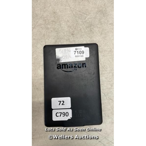 7109 - AMAZON KINDLE PAPERWHITE / DP75SDI / RESTORED TO FACTORY DEFAULTS / G11