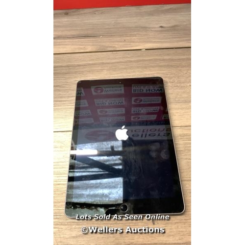 7120 - APPLE IPAD - 5TH GEN / A1822 / 128GB / SERIAL: F9FTKC6UHLED / I-CLOUD (ACTIVATION) LOCKED / RESTORED... 