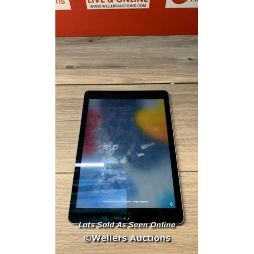 7127 - APPLE IPAD AIR 2 / A1566 / 64GB / SERIAL: DMPNVECDG5VW / I-CLOUD (ACTIVATION) LOCKED / RESTORED TO F... 