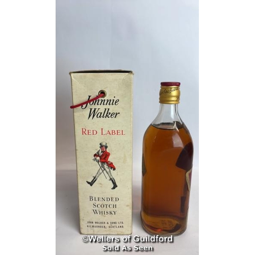 34 - Johnnie Walker Red Label Old Scotch Whisky, Vintage bottling, 50cl, in original box / Please see ima... 