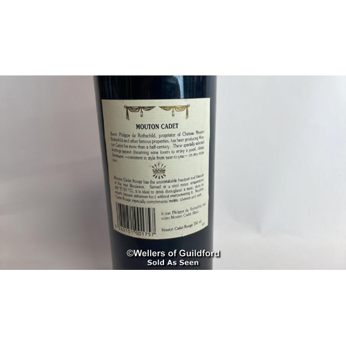 6 - 1983 Baron Phillippe De Rothschild Mouton Cadet Bordeaux, 75cl, No vol indicated / Please see images... 