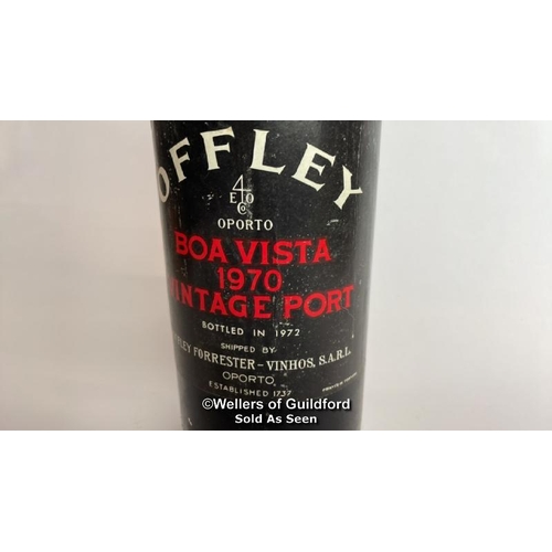 60 - Offley Boa Vista 1970 vintage port, Minor damage to cork / Please see images for fill level and gene... 