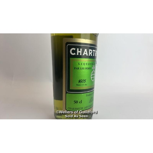 80 - Chartreuse Liquer, 50cl, 55% vol / Please see images for fill level and general condition. Please be... 