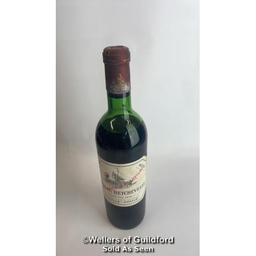 91 - Eight bottles of 1970 Chateau Beychevelle, Mis En Boutille Au Chateau, 75cl, In original wooden crat... 