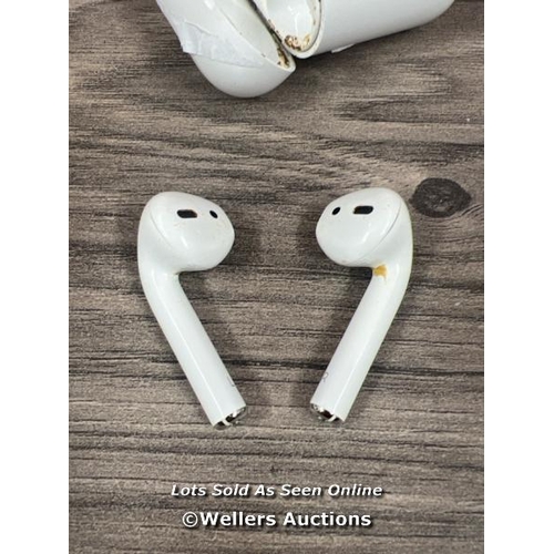 8037 - APPLE AIRPODS 3RD GEN WITH MAGSAFE CHARGING CASE (MME73ZM/A) / POWER UP / CONNECT TO BT / PLAY MUSIC... 