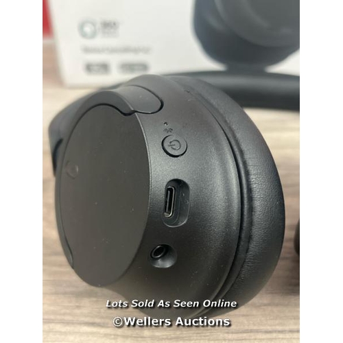 8043 - SONY WHCH720NB NOISE CANCELLING OVEREAR HEADPHONES / POWER UP / CONNECT TO BT / PLAY MUSIC / MINIMAL... 