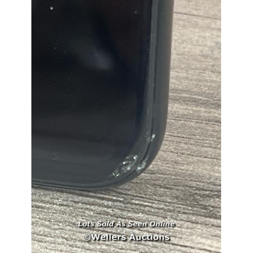 8075 - APPLE IPHONE XR 64GB - BLACK / POWERS UP / SIGNS OF USE / DISABLED(SEE IMAGES) / SCRATCHED