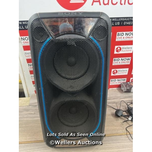 8095 - SONY GTK-XB72 EXTRA BASS HIGH POWER SPEAKER