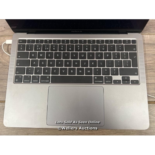 8100 - APPLE MACBOOK AIR 13 / POWERS UP / SIGNS OF USE / STARTUP DISK ERROR