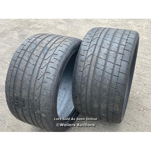 8200 - 2X 345 30 ZR 20 106Y PIRELLI P ZERO CORSA F ASS2 4.5MM  M190 PW TYRES 3453020 / Y