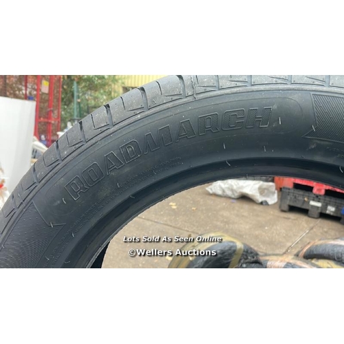 8203 - 4 X 235 55 19 ROADMARCH 105V XL 235/55R19 BRAND NEW AMAZING C B LABELS M S / Y