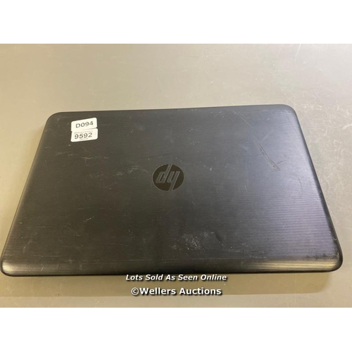 3812 - HP / 15-AY002NE / 4GB RAM / 1TB HD / I3-5005U @ 2.0GHZ / SN: CND62928X4 / PROFESSIONALLY WIPED AND R... 