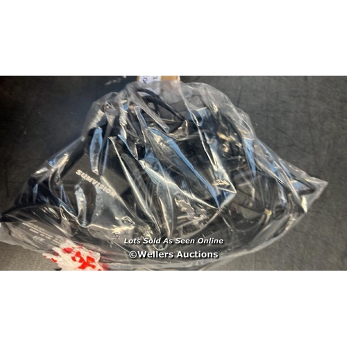 3917 - BAG OF X5 COMPUTER CHARGERS / UPSTAIRS / H27