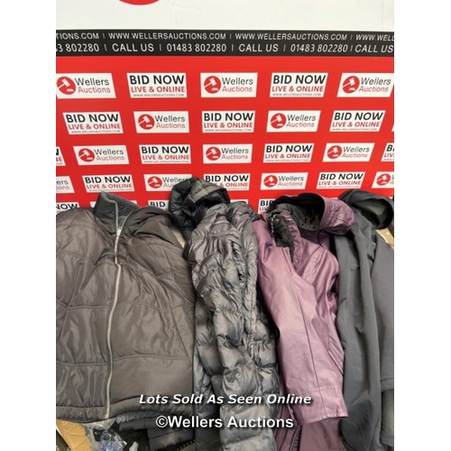 3924 - 4X PRE-OWNED COATS AND JACKETS INCL. ADVENTURE / UPSTAIRS / H28