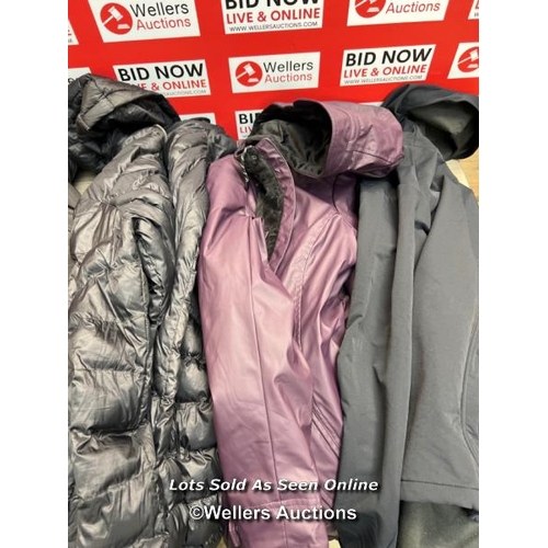 3924 - 4X PRE-OWNED COATS AND JACKETS INCL. ADVENTURE / UPSTAIRS / H28