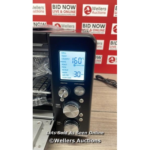 SAGE SMART OVEN AIR FRYER SOV860BTR / POWERS UP / APPEARS NEW OPEN