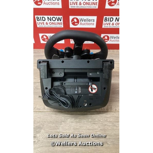 3046 - LOGITECH G29 DRIVING FORCE GAMING STEERING WHEEL NA / SIGNS OF USE, NO POWER SUPPLY, UNTESTED / H57