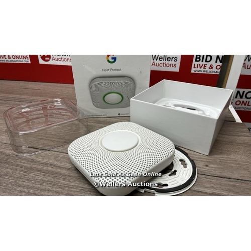 3114 - GOOGLE NEST PROTECT SMOKE 06CA01AC3321036D / MINIMAL SIGNS OF USE / UNTESTED / SEE IMAGES / H50