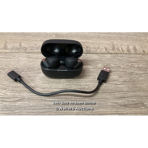 3140 - SONY WIRELESS EARPHONES WF-1000XM4B / SIGNS OF USE, UNTESTED / H52