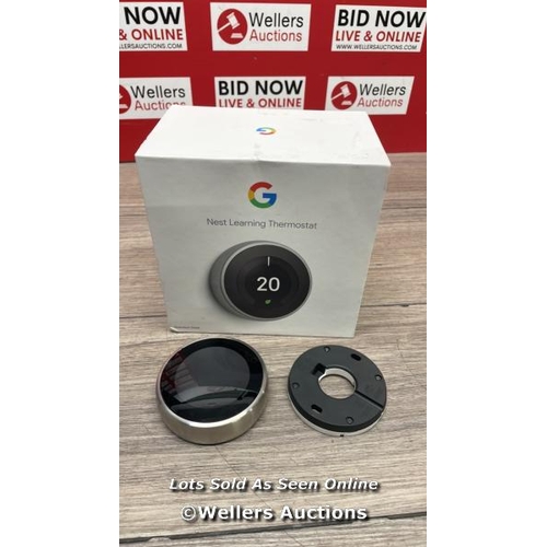 3147 - GOOGLE NEST LEARNING THERMOSTAT T3028GB / SIGNS OF USE / H52