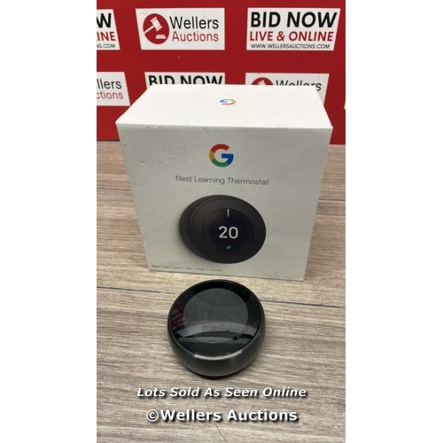 3148 - GOOGLE NEST LEARNING THERMOSTAT T3028GB / SIGNS OF USE / H52