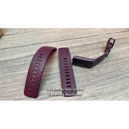 3160 - FITBIT CHARGE 4 HEALTH AND FITNESS FB417BYBY / DAMAGED HANDLE, SIGNS OF USE / H53