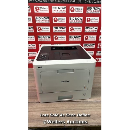 3166 - BROTHER L8260CDW COLOUR LASER PRINTER NA / SIGNS OF USE, NO POWER SUPPLY, UNTESTED / P15