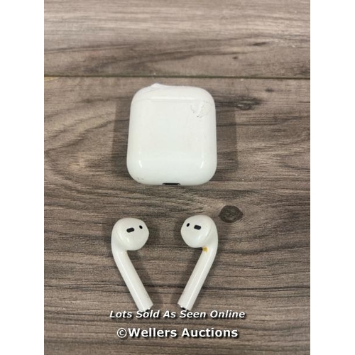 8015 - APPLE AIRPODS 3RD GEN WITH MAGSAFE CHARGING CASE (MME73ZM/A) / POWER UP / CONNECT TO BT / PLAY MUSIC... 