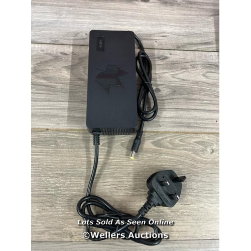 8026 - ALX 008 48V 12AH BIKE BATTERY WITH CHARGER AND KEY / MINIMAL IF ANY SIGNES OF USE