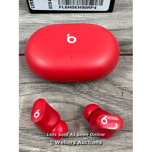 8053 - BEATS STUDIO BUDS TRUE WIRELESS BLUETOOTH IN-EAR HEADPHONES / POWER UP, CONNECT TO BT, PLAY MUSIC, M... 