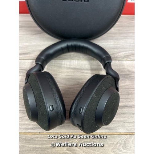 8079 - JABRA ELITE 85H WIRELESS BLUETOOTH ACTIVE NOISE CANCELLING OVER-EAR HEADPHONES / POWER UP, CONNECT T... 