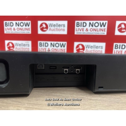 8083 - LG SN7CY BLUETOOTH ALL-IN-ONE SOUNDBAR / POWERS UP, CONNECT TO BT & PLAYS MUSIC / SIGNS OF USE / WIT... 