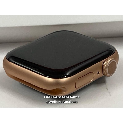 8088 - APPLE WATCH / SERIES 6 (GPS) / GOLD ALUMINIUM  / 40MM / WITH BLACK SPORT BAND STRAP / A2291 / POWERS... 