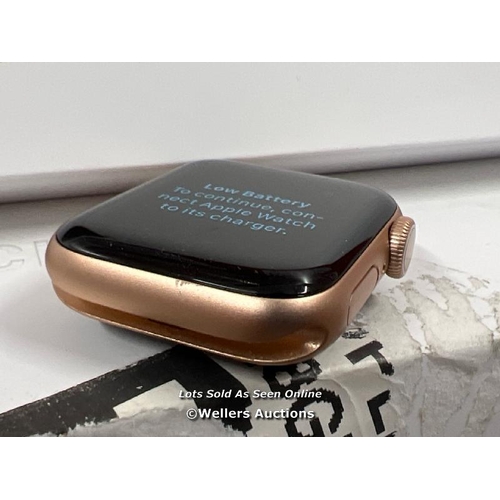 8095 - APPLE WATCH / SERIES 6 (GPS) / GOLD ALUMINIUM  / 40MM / WITH PINK SAND SPORT BAND STRAP / A2291 / PO... 