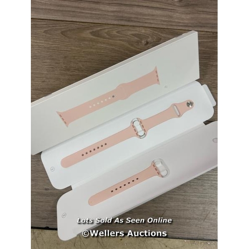 8095 - APPLE WATCH / SERIES 6 (GPS) / GOLD ALUMINIUM  / 40MM / WITH PINK SAND SPORT BAND STRAP / A2291 / PO... 