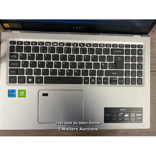 8141 - ACER ASPIRE 5 /  INTEL CORE I3 /  8GB RAM / 256GB SSD / NVIDIA GEFORCE MX450 / 15.6 INCH LAPTOP / NX... 