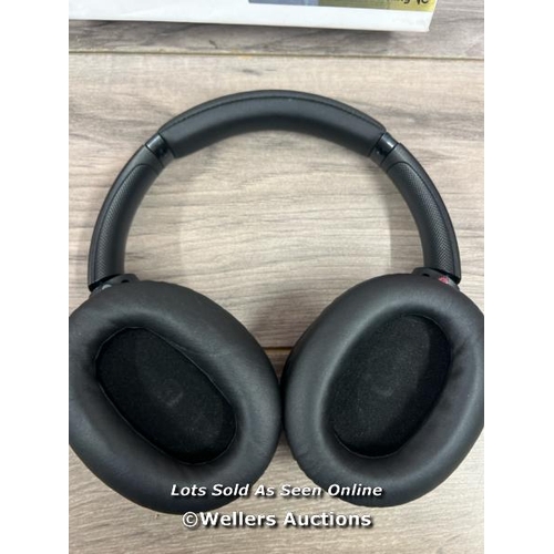 8155 - SONY WH-CH710N NOISE CANCELLING WIRELESS BLUETOOTH NFC OVER-EAR HEADPHONES / POWER UP, CONNECT TO BT... 