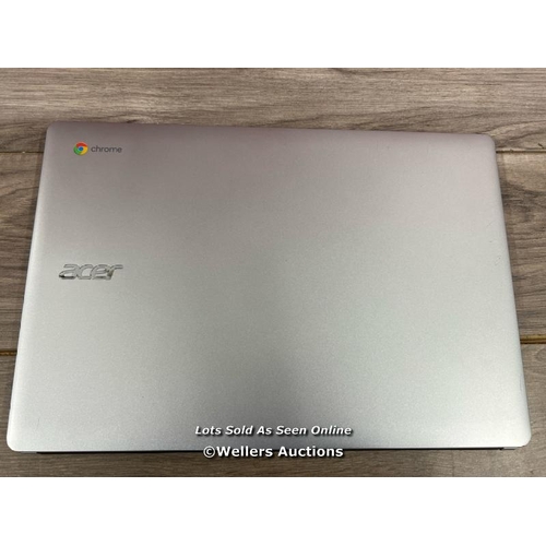 8169 - ACER CHROMEBOOK CB315-3HT NX.HKCEK.002 INTEL PENTIUM N5000 4 64 CHROME OS INTEGRATED / POWERS UP, SI... 